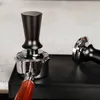 Tamper Tiefenverstellbarer Kaffee-Tamper Kalibrierter Espresso-Verteiler mit konstantem Druck Edelstahl Froce Tamper Barista-Werkzeuge 230417