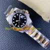 Automatyczne zegarki dla mężczyzn 40 mm czarna tarcza brązowa ceramiczna ramka 18K Rose Gold Dwucie 904L Bransoletka 126711 Everose Clean Cal.