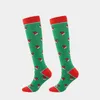 Chaussettes de sport Chaussette de compression de Noël Sport de plein air Drop Ship