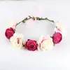 Headpieces Boho Headwear Artifical Flowers Bridal Accessories Marriage Party Headbands Hairstyles Garland Tocado Para Cabello Novia