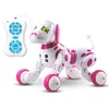 Eletrônicos robôs robotsnew animais de estimação eletrônicos rc robô cães ficar caminhada bonito interativo inteligente brinquedo do cão inteligente sem fio electri gota dhjx0