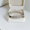 جديد حب الزفاف مصمم هدايا عيد الميلاد bangle تصميم المجوهرات مطلي بالفضة للسيدات رومانسية الحب الإسورة المجوهرات الفولاذ المقاوم للصدأ بالجملة