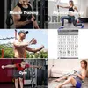 Bungee 250 funtów pasma oporowe Zestaw treningu fitness Gym Pull Rope Yoga Lateks Tube Sport Elastic Booty Sprzęt do domu do domu 231214