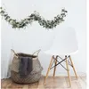 Fleurs décoratives feuilles d'eucalyptus artificielles décor bricolage fond mignon Boho pour cuisine maison salle de bain toile de fond arc appartement