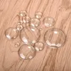 10st Clear Glass Round Cabochons Transparent kupol för smycken som gör DIY -fynd 8mm 10mm 12mm 14mm 16mm 18mm 20mm 25mm 30mm smycken Makingjewelry Fynd
