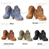 Buty Kobiety kostki Buty retro średniowieczne sztuczne zamszowe skórzane frędzle krótkie but okrągłe palce kowbojskie buty swobodne rozmiar 43 T231117