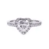 Anneaux de mariage Tianyu Gems 6 5mm Forme de coeur Diamants Or pour femmes 14k 18k PT950 Bague D VVS Pierres précieuses Fine Jewelry 231117