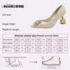 Scarpe eleganti Autunno Donna Tacchi alti Punta a punta Tacco alto 5 cm e 7 cm Scarpe da sposa Fibbia quadrata Scarpe da banchetto da viaggio Tacchi alti 231116