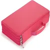 Pencil Bags 300 holes Portable large capacity PU leather shockproof pen case multifunctional portable stationery storage pen bag 230417