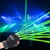 Laser Gloves Party Supplies Multi-line 4pcs Disco Laser DJ Beam Stage Light For Finger Dancing Show Halloween Party Rave Nightclub Club