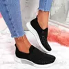 Scarpe eleganti Scarpe da donna Scarpe da ginnastica Scarpe calzino lucide Donna Comode mocassini casual Scarpe Slip On Scarpe vulcanizzate femminili 2022 T231117