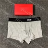 Designer Letter Printed Boxers Mens Sport Underpants Sexy Men Underwear Briefs Pure Cotton Underpant