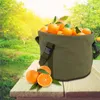 Storage Bags Foldable Fruit Picking Bag Vegetable Reusable Eco Large Waterproof Food Organizer Beautiful Canvas