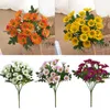 Decoratieve bloemen Chrysanthemum Simulatie Bouquet Small Daisy Pastoral Home Decoratie Bloemspringen orchidee Kamille