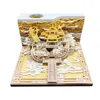 Calendar Chinese Dragon 3D The Laojun Mountain Building Model Notepad Good Luck Memo Fashion Office Home Decorations 231116