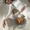 Bolso Bolso de diseñador Bolso de cuero de moda para mujer, un hombro, cuerpo cruzado, pequeño bolso cuadrado