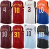 Baskı Erkek Kadın Şehir Basketbol Ricky Rubio Jersey 13 Dean Wade 32 Craig Porter 9 Max Strus 1 Emoni Bates 21 Georges Niang 20 Kazanılan Siyah Kırmızı Beyaz Turuncu Gri Takım