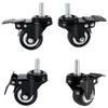 4 x hjul 50mm Swivel Castor Wheels Trolley Furniture Caster Heavy Duty2088