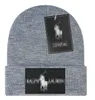 Chapeaux de créateurs de mode Marque Italie Chapeau Polo Bonnets Bonnet pour hommes et femmes Automne / Hiver Bonnet en tricot thermique Bonnet de marque de ski Bonnet à carreaux Chapeau de crâne Bonnet chaud de luxe