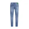 Jeans masculino primavera verão jeans fino magro fit