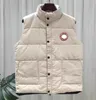 23SSluxury Down Goose Vest Jacket's Canadian Style Mens Designer Jacket Coat Män och kvinnor Högkvalitativa vintermän varma Vest's Vanmei