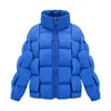 Dames Donsparka's Winter Katoen Korte Parka Oversized Dikke Warme Gewatteerde Jas Zwart Wit Blauw Gewatteerde Jas Dames 2023 231117