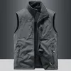 Men's Vests Outdoors Gilet Men Casual Heated Vest Man Plus Size Body Warmer Hiking Clothing Luxury Thermal Fashion Men's Heating Winter Coat 231117