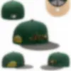 Bonne qualité chapeaux ajustés Snapbacks chapeau baskball casquettes toute l'équipe homme femme sports de plein air broderie coton plat fermé bonnets flex casquette de soleil taille 7-8 H12-11.17