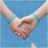 Andra armband mode Sile Armband Creative Love ADT and Children Party Decoration Armets Christmas Birthday Present Drop Delivery DHGC7