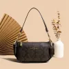 Tas 2024 Designer Tas Onderarmtas Nieuwe bedrukte Mahjong Franse veelzijdige dubbele riem Small Body Fashion Carrying