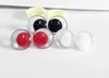 Cardigan 20st 12mm 14 16 18 20 25 30mm 3D Comical Round Clear White Black Red Pupiltoy Eyes Strange With Hard Washer 231117