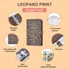 Créatif imprimé léopard main grand livre A6 Plan livre classeur 6 trous trésorerie Budget cahier bureau papeterie