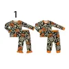 Pyjama's ontwerp Halloween pyjama set voor jongens en meisjes pompoenpatroon broek met lange mouwen 2 sets pyjama's van broer en zus 231117