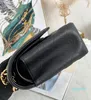 2023 Jumbo Double Flap Bag Luxury Designer Real Leather Caviar Lambskin Classic Black Purse Quilted Handbag Mirror Quality Shoulder Gold Bags Wallet On Chain