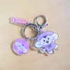 Keychains Kpop Keychain 1pcs Itzy Wdzy Character acrílico Yeji Lia Ryujin Chaeryeong Yuna Keyring Saco de acessórios