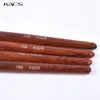 Brosses à ongles Kolinsky brosse acrylique pour manucure poudre sertie ronde manche en bois rouge outil professionnel 230417