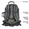 Mochila 60L Mochila táctica militar Ejército Molle Mochila de asalto 3P Viajes al aire libre Senderismo Mochilas Camping Caza Bolsas de escalada 230418