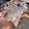 Декоративные фигурки натуральный кристаллический кварц Меркаба Звезды Бесбруктовский камень Единый Гексаграмма Отлично подходит для медитационного заживления положительный баланс набор