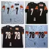 Movie DIY Vintage Football 26 Rod Woodson Jerseys Stitched 7 Ben Roethlisberger 12 Terry Bradshaw 23 Mike Wagner 32 Franco Harris 31 Donnie Shell Jersey Mitchell & Ness