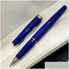 Fountain Pens Hurtowa promocja Czarna Ballpoint Pen Pen School Office Pryweria Luxurs Gel Roller Pens