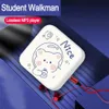 MP3 MP4 Players Mini Cartoon Pattern Music Player Student Sports Running Walkman with USB Cable Headphones 231117