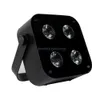 Beide verlichten 8 stks met een case ir4 par light mini uplights 4x12w spotlight 4 led hex up-lights met draadloze DMXIR-afstandsbediening