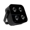 Bir kasa ile 8 adet 8 adet IR4 par ışık mini uplights 4x12w spotlight 4 Kablosuz DMXIR uzaktan