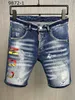 Designer Classic Fashion Man Shorts Jeans Hip Hop Rock Moto Mens Casual Design Ripped Jeans Distressed Skinny Denim Biker 98721