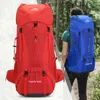 Mochila 75l Campo de camping backpack escalando bolsas turísticas viajando mochila de nylon à prova d'água de camping ao ar livre Mulheres 230418