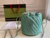 Роскошная сумка-ведро с блестками Модные обеденные сумки BlingBling Дизайнерская сумка Сумки через плечо с цепочкой Женская сумка через плечо Кошелек-ведро