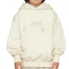 Ess Kids Hoodies Designer Baby Pullover Clother Toddler Sweatshirts رسالة فضفاضة مقنعين الأطفال الخارجيين الشباب