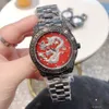 Designer Watch Mens Watches Man top Quartz with Brand Role Steel Band Carved in Chinese Dragon Fashion