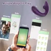 NXY Vibratori Bluetooth g Spot Clit Licking a 17 modalità Oral Sex Tongue Dildo App Controllato Giocattolo per adulti per donne 230508