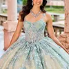 Sparkly Princess Sexy Off Shoulder Quinceanera Dresses 2024 Sweetheart Lace Applique Sweet 16 Ball Gown Vestidos de 15 Anos